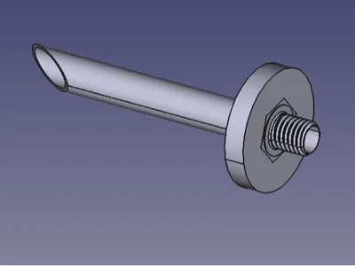 cream dispenser nozzle