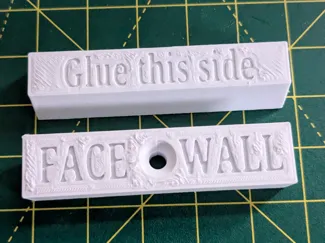 picture/canvas wall mount two part