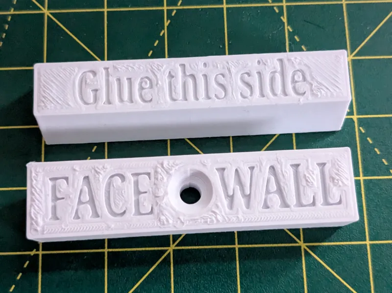picture/canvas wall mount two part