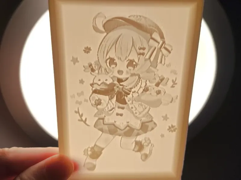【原神】可莉新春透光浮雕