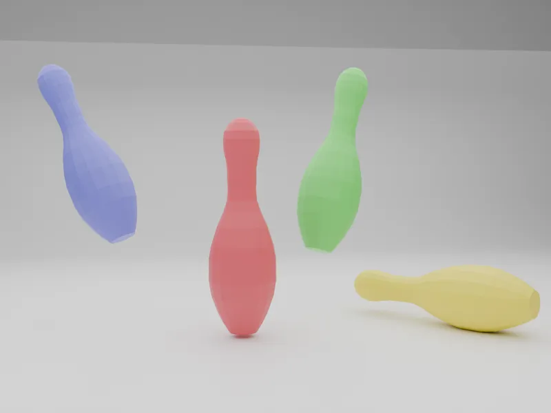Low Poly Bowling Pin