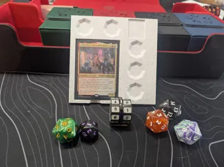 magic the gathering commander holder