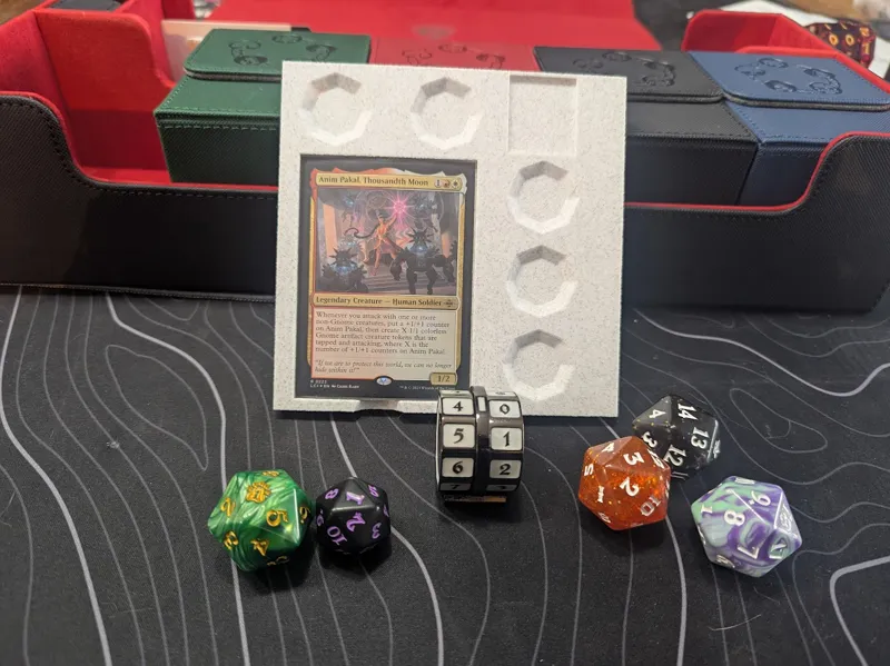 magic the gathering commander holder