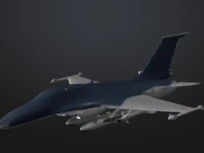 F-16 jet 