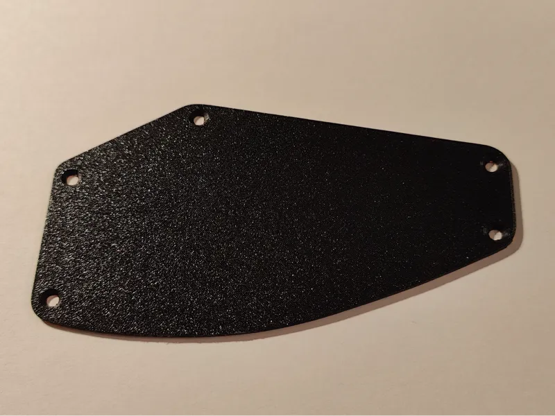 Schecter C-1 Guitar Rear Cover Plate