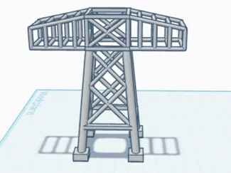 Power Line Tower