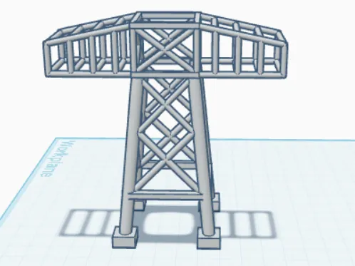 Power Line Tower