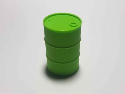 barrel, steel drum prop