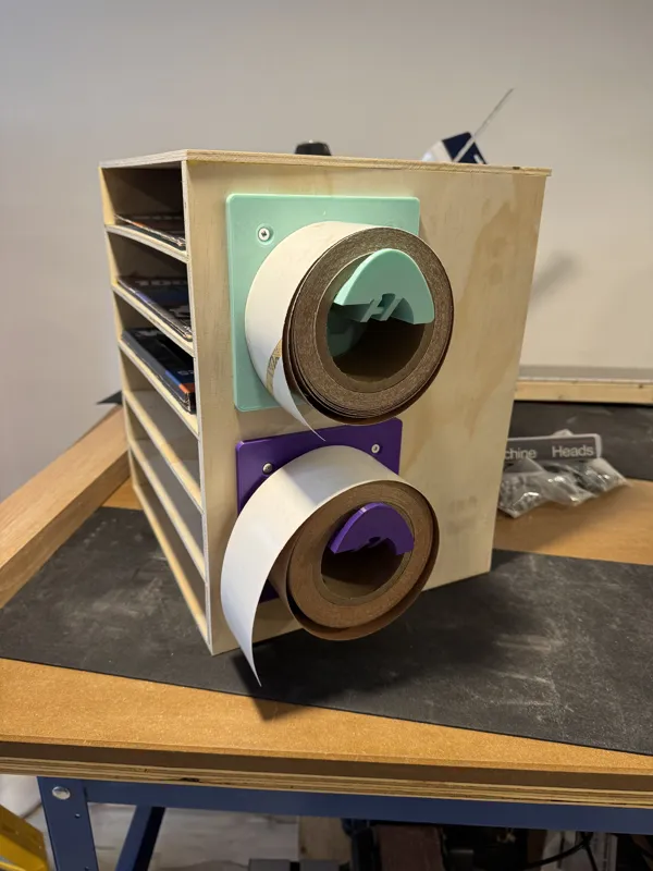 Tough Sandpaper / Tape Spool Holder / Hook