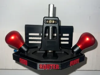 Mini Router Plane French Cleat Display 