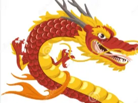 Chinese Dragon Keychain