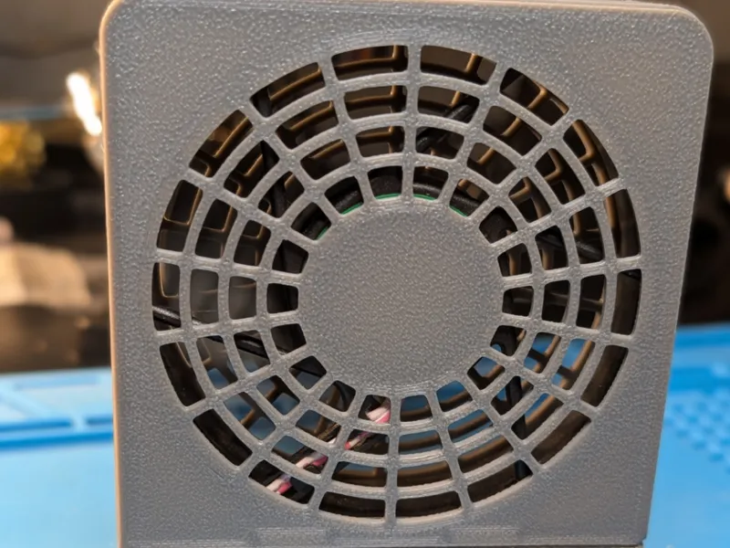 DIY Soldering Fume Blower. (Open Fan)