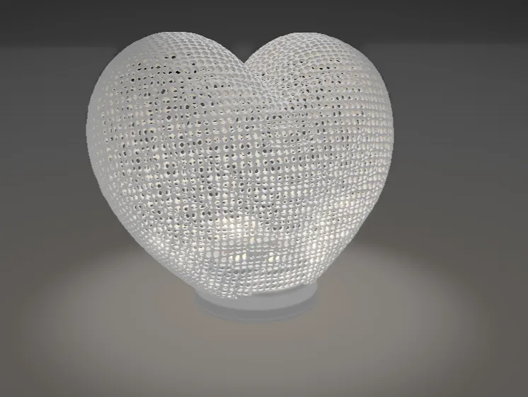 Heart Lamp
