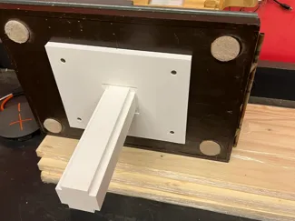 Deck Railing Corner Stand