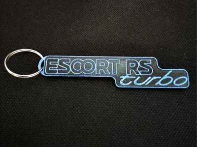 FORD ESCORT RS TURBO KEYCHAIN