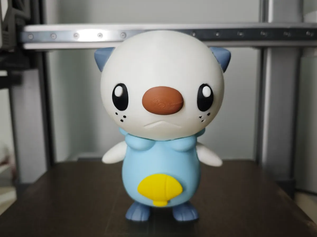 Pokemon Oshawott Multicolor Parts No Ams Free 3d Print Model Makerworld