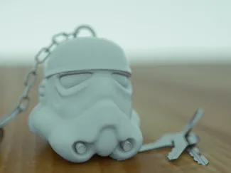 Mini Stormtrooper Keychain