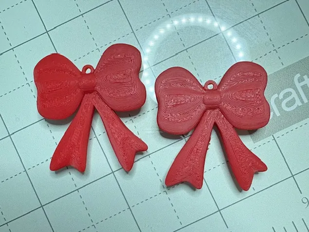 3D Coquette Bow Earrings