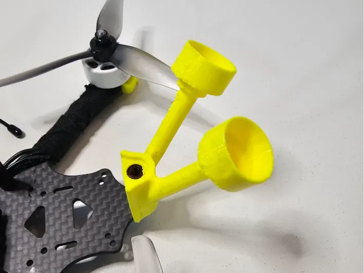 Pirat Lil'Matey2 DJI o4 antenna mount