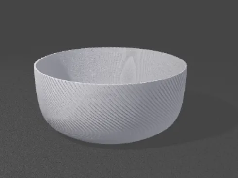 spiral bowl
