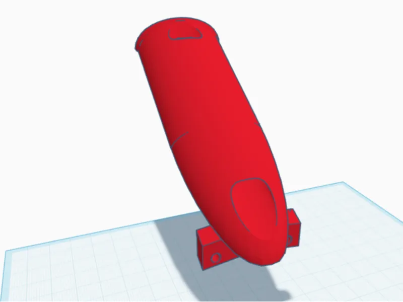 Open rc front Bumper add on