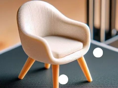 Petite chaise miniature