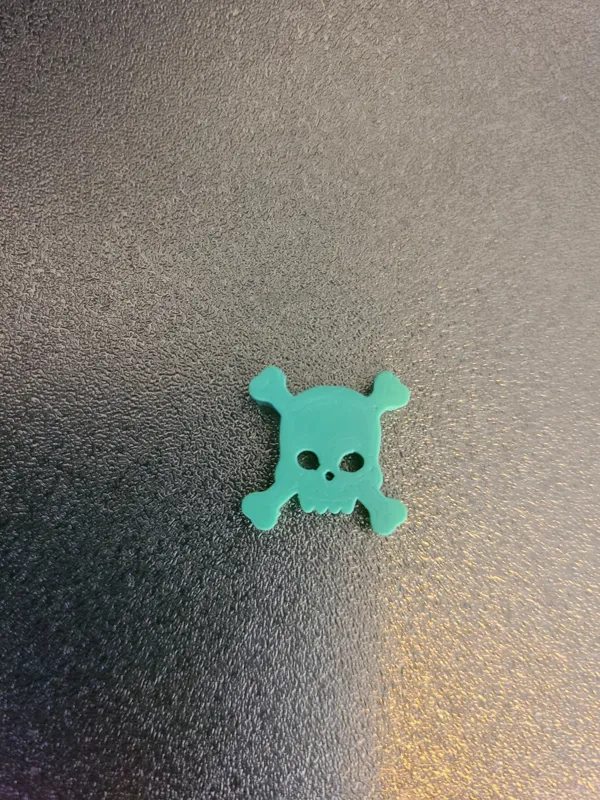 Skull Poison Token / Marker for games