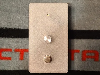 Single Knob Guitar Pedal Enclosure