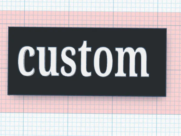 Customizable business card