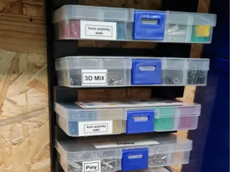Organizer for Chinese boxes - small size