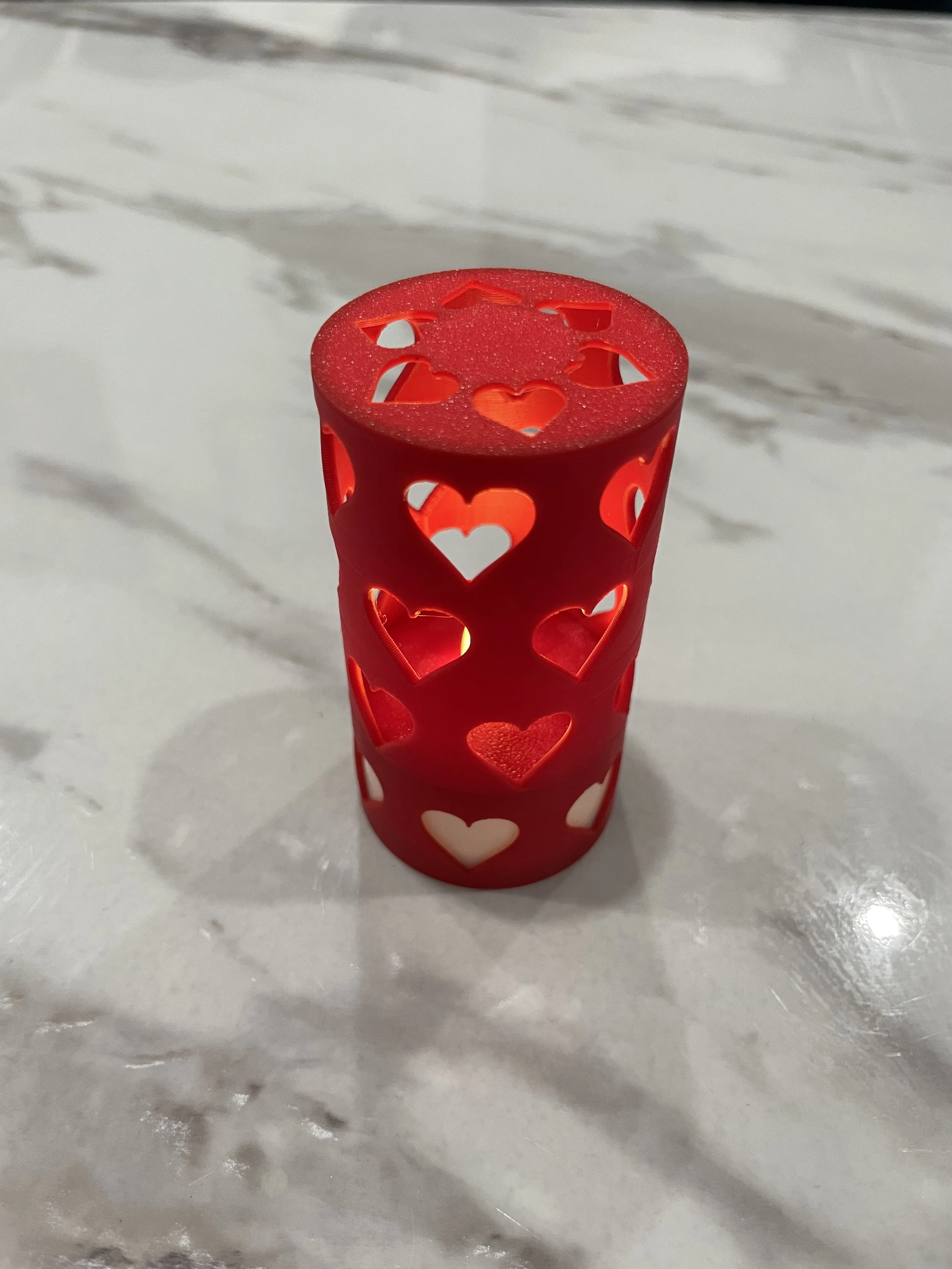 Tea Light Mini Lamp For Valentine's Day by MrPrint3d MakerWorld ...