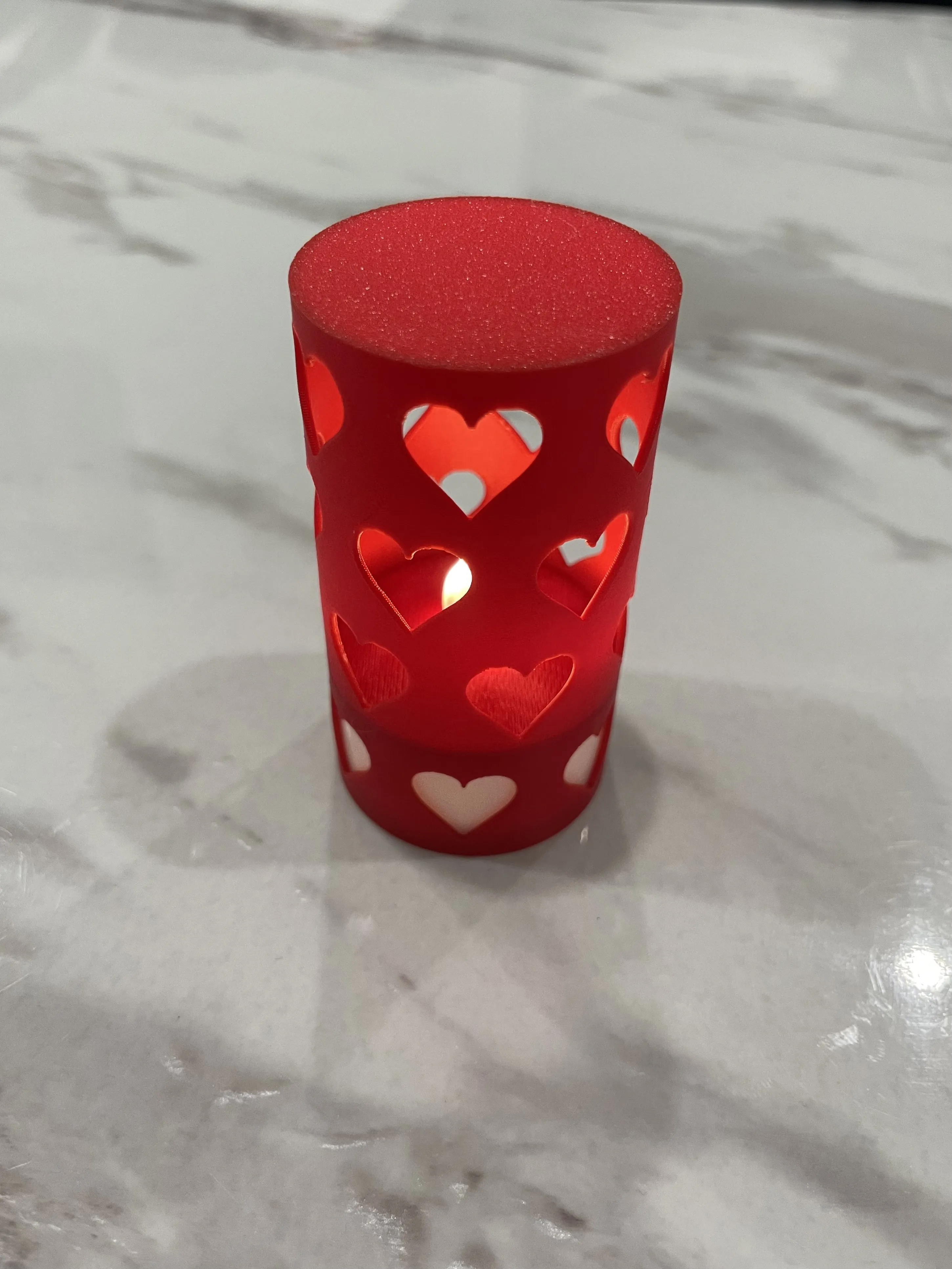 Tea Light Mini Lamp For Valentine's Day by MrPrint3d MakerWorld ...