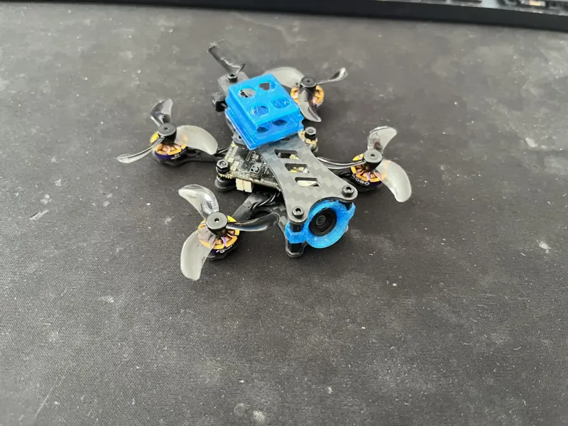 Caddx Ant lite mount for AlphaRC rocky 75mm frame