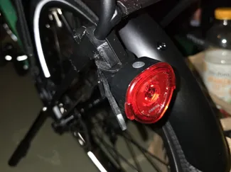 Woom 3/4 tail light rack mount