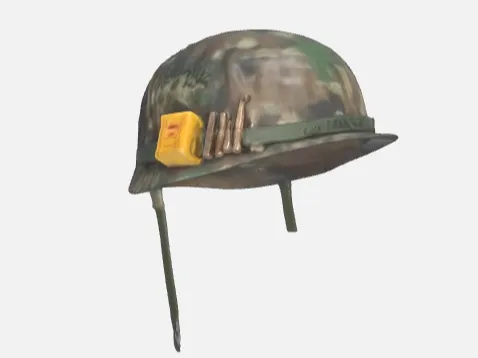 U.S vietnam war helmet