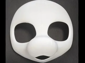 以墨开源兽装furry打印头骨模型