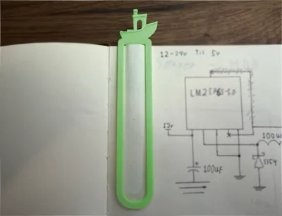 Benchy Bookmark