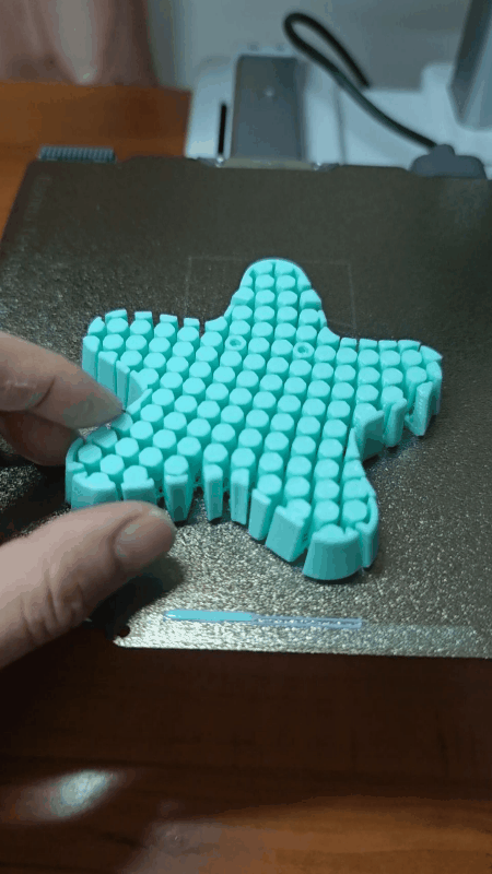 铰链星星挂饰（灵活可动，无需支撑）