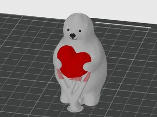KUMATY Bear Heart