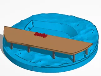 Benchy Dock Display Stand