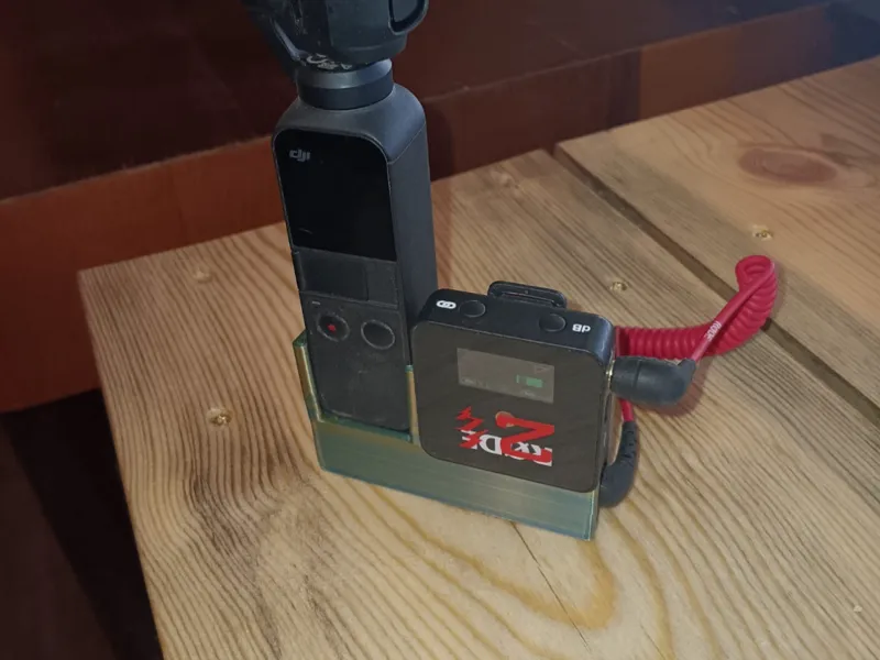 RODE Wireless Go Halterung für DJI Osmo Pocket (1)