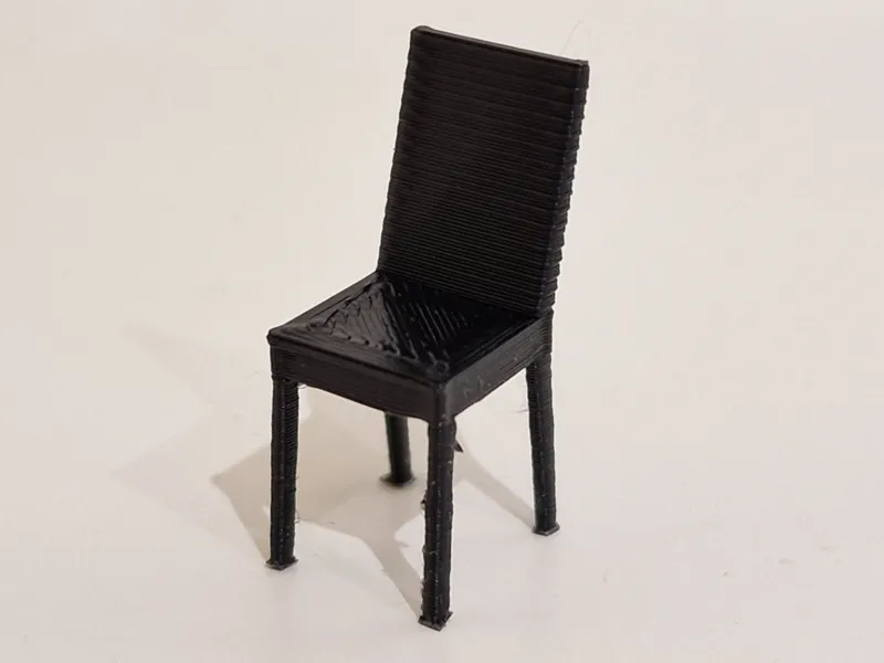 IKEA inspired chair 92x42x36 mm