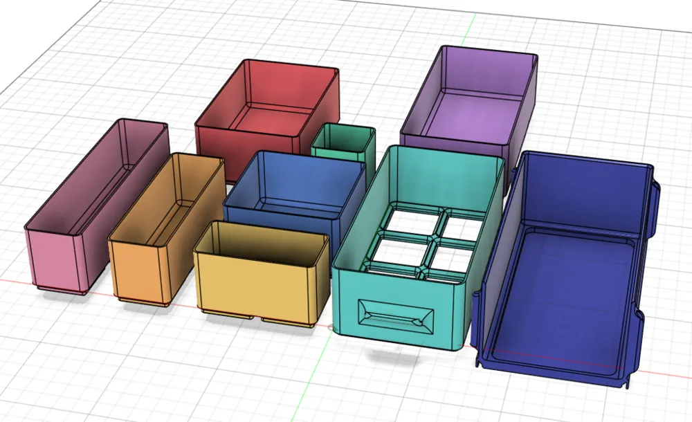 Stack Shelf with Gridfinity by L14mW1l50n - MakerWorld