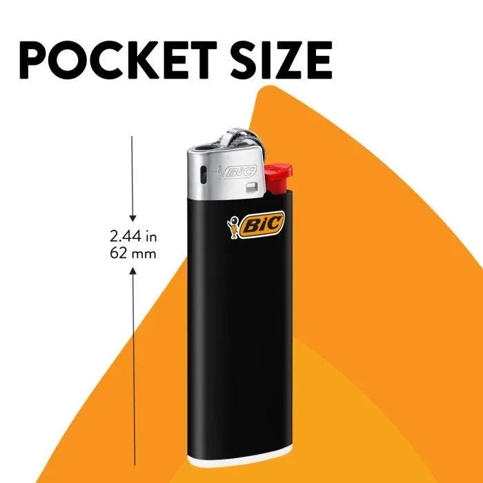 BIC Mini Lighter, Assorted Colors, 50-Count Tray