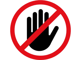 warning sign