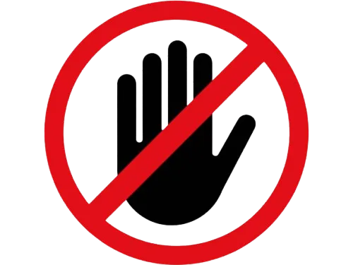 warning sign