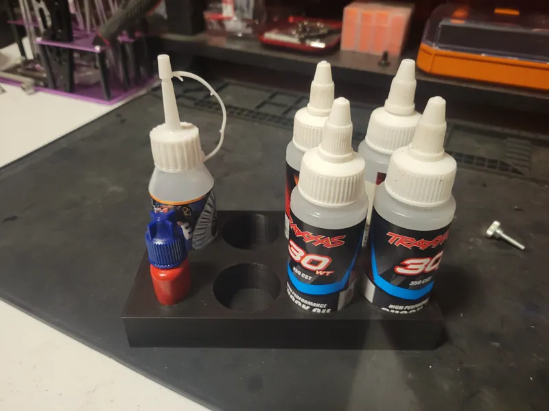 RC Shock Oil Plate
