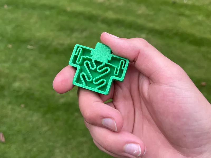 Double Clicky Fidget Push Button