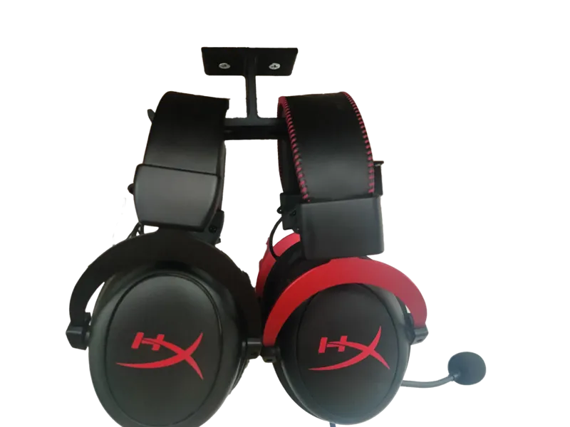 Headset holder for desk