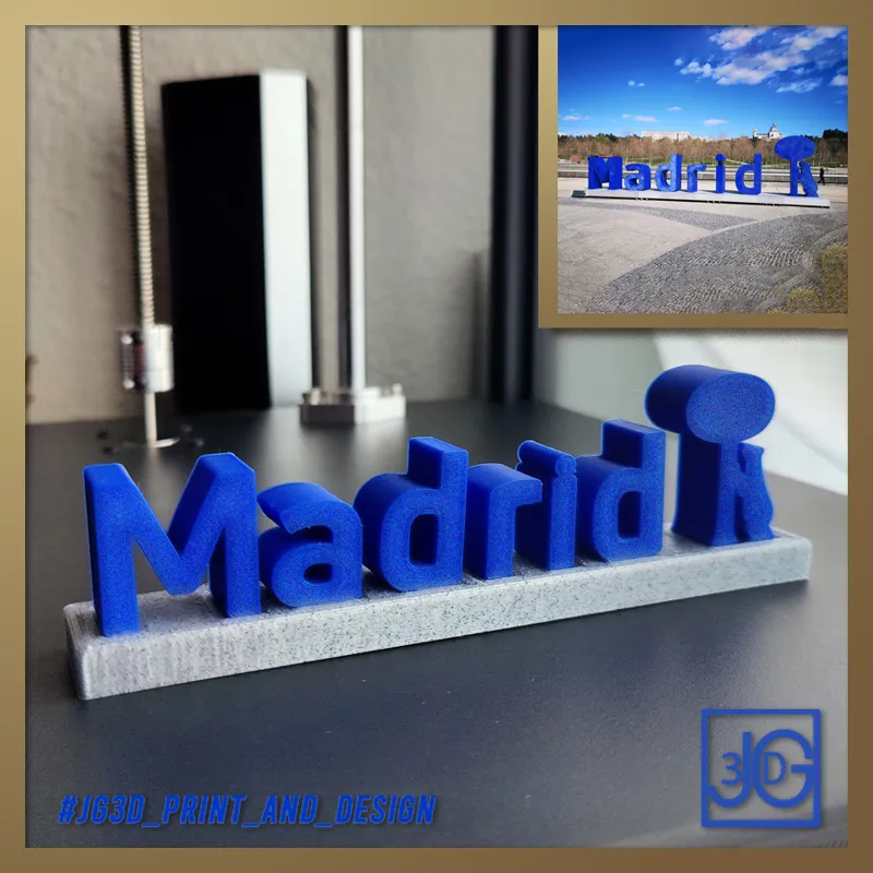 Letras Madrid Río